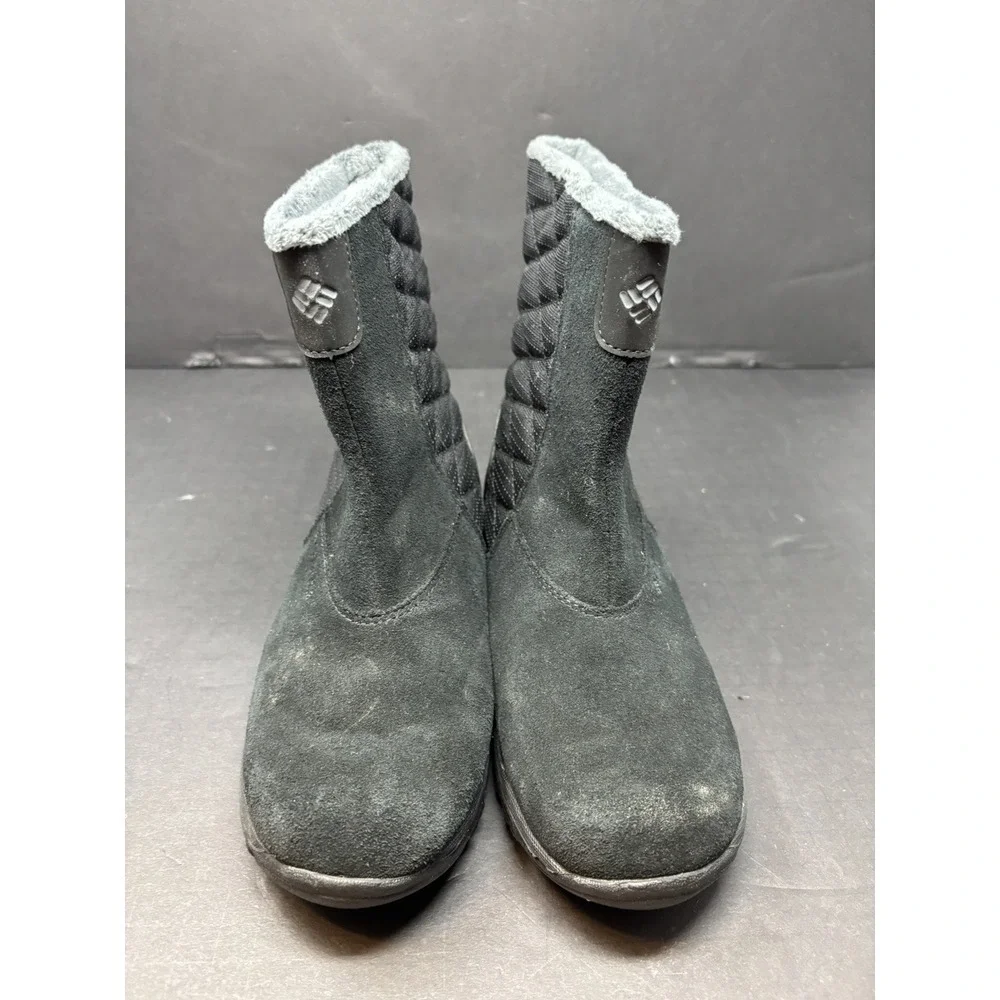 Columbia Ice Maiden Slip III Waterproof Winter‎ Boots, Black, Women's 7.5M